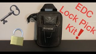 My EDC Lock Pick Kit [upl. by Lananna935]