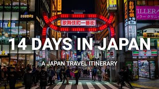 How to Spend 14 Days in Japan  A Japan Travel Itinerary [upl. by Surtemed]