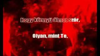 Magyar KARAOKE  SZEKERES ADRIENN  Olyan mint te [upl. by Zorine]