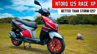 2021 TVS Ntorq 125 Race XP Detailed Ride Review  The Best Scooter in Market [upl. by Eerehc]