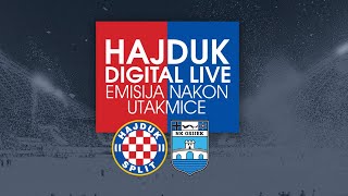 HAJDUK DIGITAL LIVE  Emisija nakon utakmice Hajduk  Osijek [upl. by Goran]