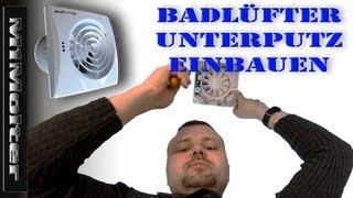 Badlüfter einbauen  Einbauanleitung [upl. by Badger493]