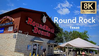 Round Rock Texas Tx 8k Tour Video [upl. by Osber]