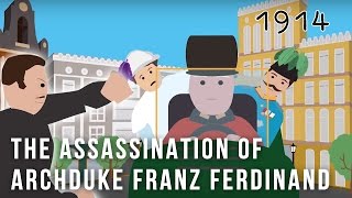 The Assassination of Archduke Franz Ferdinand Cartoon [upl. by Eeuqram691]