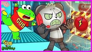 Gus the Gummy Gator Stops Robo Combo in a Secret Spy Mission [upl. by Kerekes401]