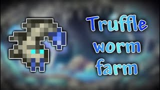 Terraria  Ultimate Truffle Worm Farming Guide [upl. by Araiet]