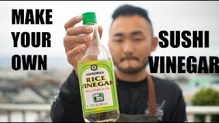 How To Make Sushi Vinegar  Recipe [upl. by Finbar]