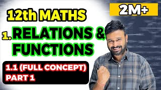 Class 12 Maths NCERT  Chapter 1 Relations amp Functions Ex 11 Introduction Part 1 2025 [upl. by Rosdniw]