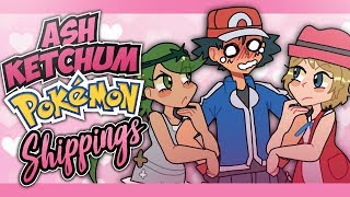 Top Ash Ketchum Pokémon Shippings [upl. by Ansilme786]