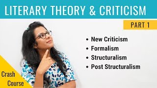 Literary Theory amp Criticism Crash Course for UGC NET English Part 1 [upl. by Agarhs]