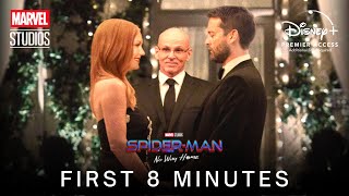 SPIDERMAN NO WAY HOME 2021 Opening Scene  FIRST 8 MINUTES  Marvel Studios [upl. by Silvestro]