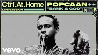 Popcaan  BANK amp GOD Live Session  Vevo CtrlAtHome [upl. by Enilarac]