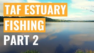 Sea Fishing on the Taf Estuary in Carmarthenshire South West Wales  The Bristol ChannelPART 2 [upl. by Cynar819]