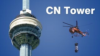 How the CN Tower was Built  Engineering amp Construction [upl. by Trstram830]