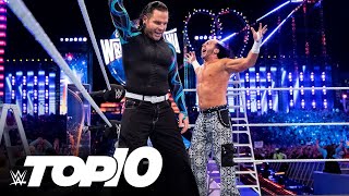 The Hardy Boyz’s greatest moments WWE Top 10 June 3 2021 [upl. by Koerlin]