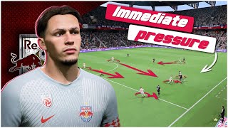 RB Salzburgs Pepijn Lijnders Tactics Replicated  EA FC 24 [upl. by Gunther579]