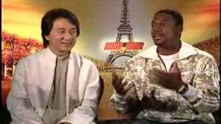 Jackie Chan Chris Tucker interview for Rush Hour 3 [upl. by Zeta55]