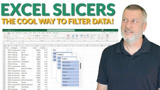 Excel Slicers  The Cool Way to Filter Data [upl. by Inasah]