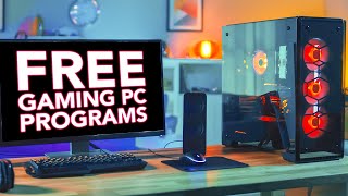 25 FREE PC Programs Every Gamer Should Have 2021 [upl. by Yanaj43]