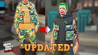 GTA 5 Online  Get Pouches on ANY OUTFIT MAY 2022 [upl. by Dnomse708]