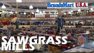 Sawgrass Mills BrandSmart USA Food Court Miami Sunrise Florida [upl. by Niarbo756]