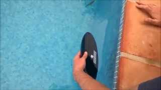 Foco solar led para piscinas Underwater solar pool light [upl. by Iatnohs]