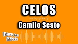 Camilo Sesto  Celos Versión Karaoke [upl. by Gareth323]