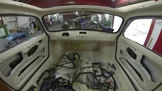 FIAT 500 RESTORATION TIME LAPSE [upl. by Bridgid79]