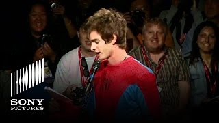 Andrew Garfield Has Superhero Moment [upl. by Laden]