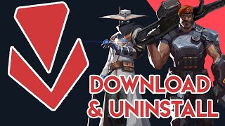 Valorant Vanguard AntiCheat How to Download amp Uninstall [upl. by Ani]