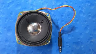 Speaker connect to mobile  speaker connect to mobile without amplifier [upl. by Ardiedal903]