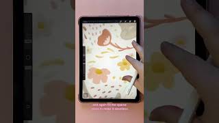 How to Make a Seamless Pattern on Procreate [upl. by Llehsyar]