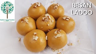 How To Make Besan Ladoo Recipe Without Ghee  gram flour ladoo recipe  besan ladoo recipe [upl. by Lyndsey]