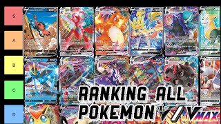 Ranking All Pokemon VVMAX Cards [upl. by Oicnedurp]