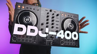 Pioneer DJ DDJ400 Rekordbox Controller  Demo amp Review [upl. by Alasdair177]