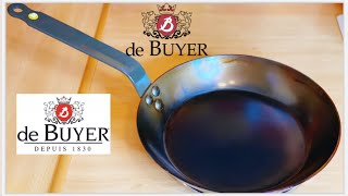 DE BUYER MINERAL B Cómo Curar Sartén de Hierro Mineral 🍳  Una Chef en la Cocina [upl. by Stanfill]