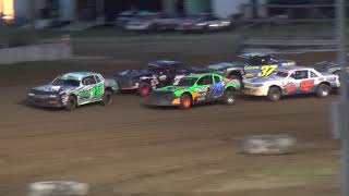 IMCA Stock Car Season Championship feature Independence Motor Speedway 82419 [upl. by Thurmann]