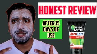 Garnier Men Acno Fight AntiPimple Facewash  Honest Review By Classy Indian [upl. by Yesteb]