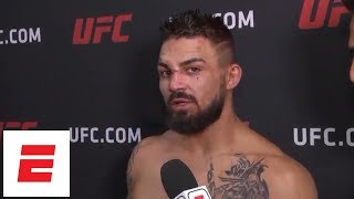 Mike Perry after beating Paul Felder at UFC 226 ‘It felt good being a winner’  ESPN [upl. by Langsdon]