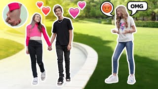 Making My CRUSH Jealous To See How She REACTS FLIRTING PRANK😲💔 Sawyer Sharbino [upl. by Aranat]