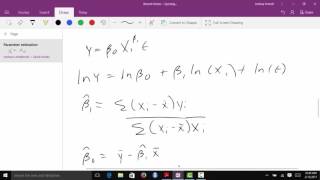 Showing the simple linear OLS estimators are unbiased [upl. by Andri127]