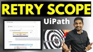 Retry Scope in UiPath  How to Use Retry Scope Activity in UiPath [upl. by Dnomayd]