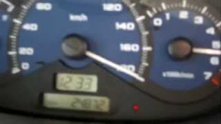 Daewoo Matiz 66hp top speed 190kmh [upl. by Eilhsa303]