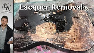 How to remove a lacquer finish [upl. by Ordnaxela77]