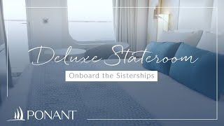 Deluxe Stateroom on board the Sisterships  PONANT [upl. by Tunk]