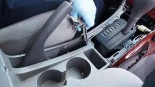 How to Change Automatic Gear Shifter Light Bulb on 20032008 Toyota Corolla [upl. by Ynes]