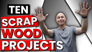 10 AMAZING Scrap Wood Project Ideas  Beginner Woodworking Projects [upl. by Eentruoc]