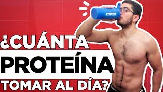 ¿CUÁNTA PROTEÍNA TOMAR AL DÍA – Calcula tus MACROS facilmente [upl. by Brownson]