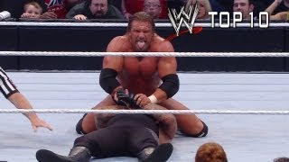 WWE Top 10  Almost Streak Stoppers [upl. by Ravilob182]