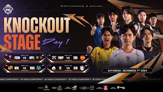 🔴 LIVE  MLBB M6 World Championship  Knockout Stage Day 1 [upl. by Kehoe]